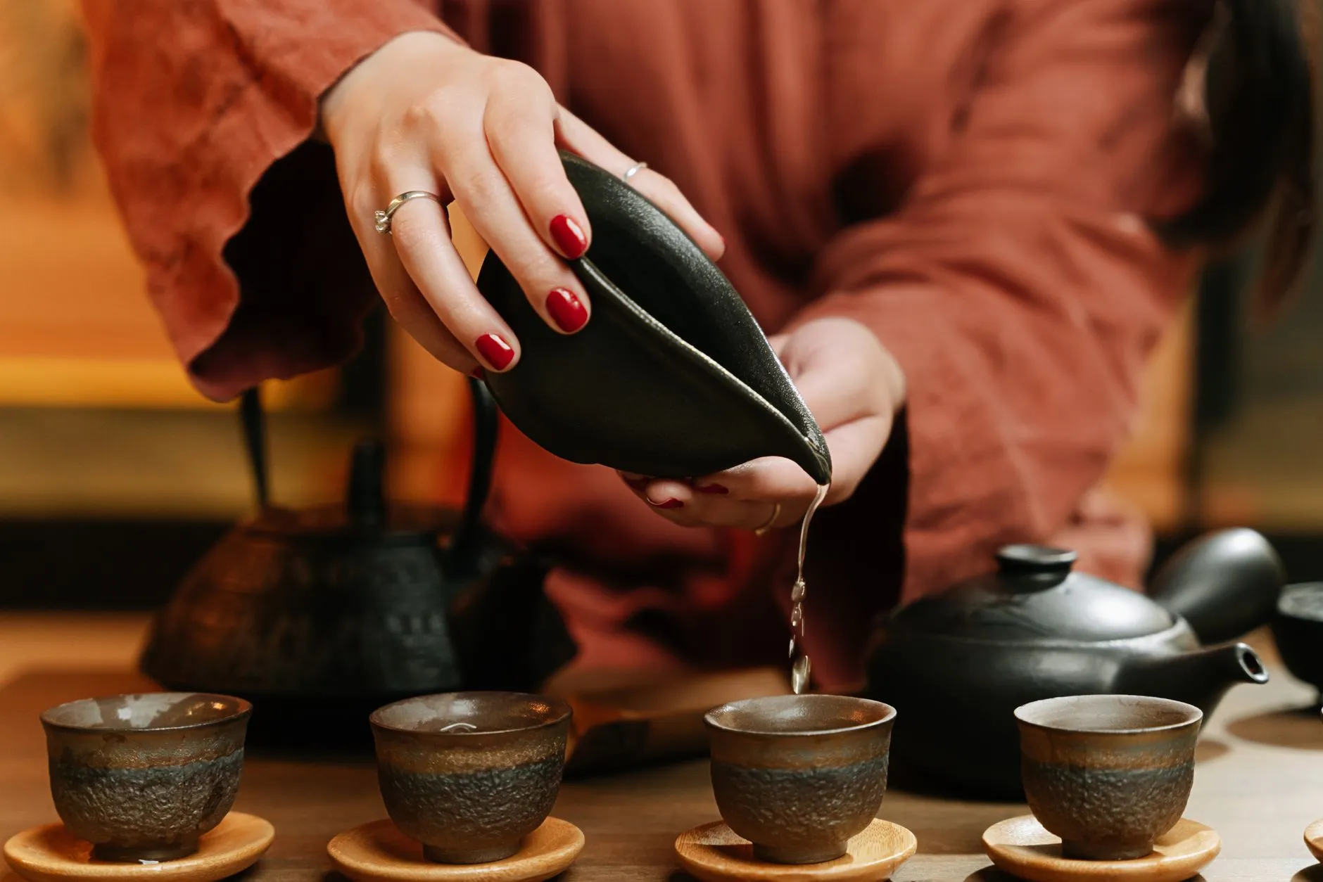 杭州茶古电商:盖碗与公道杯在功夫茶道中的搭配方案正文配图 1